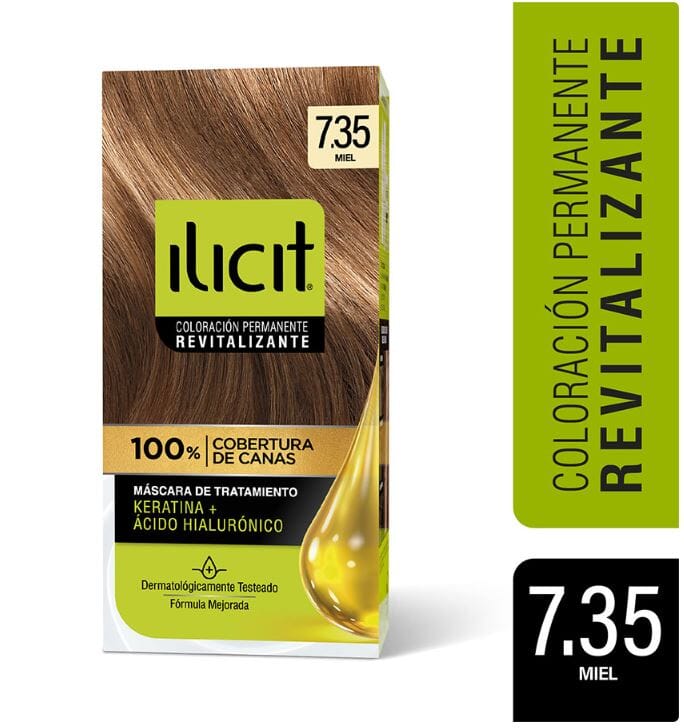 Ilicit Tintura 7.35 Miel 45 Gr. Ilicit